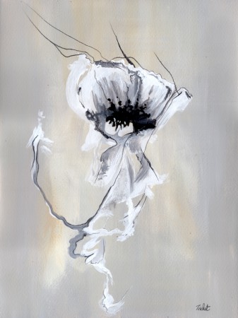 Fleur (peinture 32x24cm)